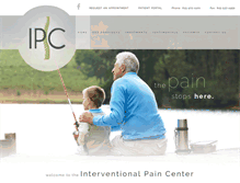 Tablet Screenshot of ipcpaincenter.com